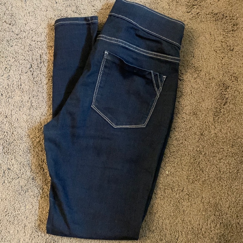 Apt 9 Jeggings skinny navy blue size 8